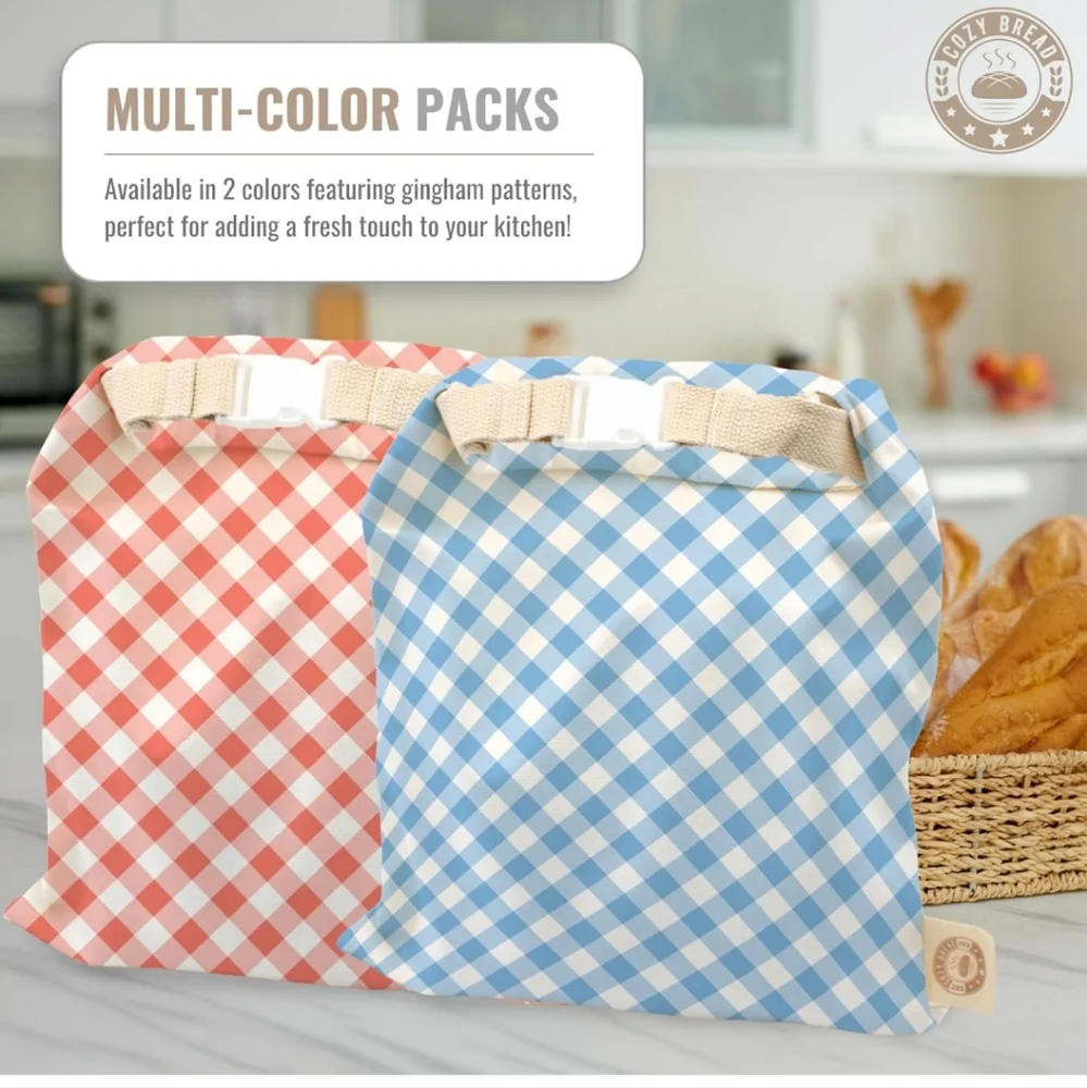 Reusable Bread Bags 2 Pc